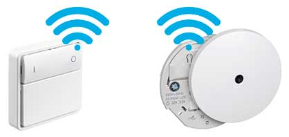 Benyt et Wireless tryk og få en ekstra afbryder uden at trække ledninger i de eksisterende elinstallationer